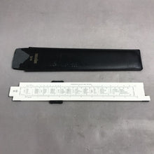 Load image into Gallery viewer, Vintage K&amp;E Slide Rule w/ Leather Case Keuffel &amp; Esser USA
