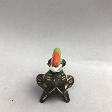 Load image into Gallery viewer, Ocarina Handmade/Painted Costa Rica Clay Toucan/Feline/Bovine/Ovine Flute (4")(As Is)
