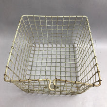 Load image into Gallery viewer, Vintage Industrial Wire Locker Basket (8x12x12)
