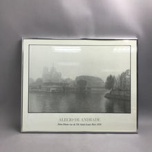 Load image into Gallery viewer, Vintage Notre Dame Cathedral Paris Framed Print Photo Wall Art(23x19)
