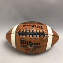 Load image into Gallery viewer, Wilson GST Football NFHS/NCAA Leather Football Game Ball (12")
