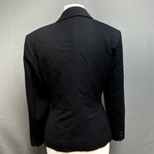 Load image into Gallery viewer, Vintage Rodier France Black Wool Sport Coat Jacket (42)
