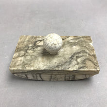 Load image into Gallery viewer, Vintage Rocking Marble Pen Blotter (5")
