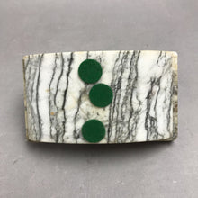Load image into Gallery viewer, Vintage Rocking Marble Pen Blotter (5")
