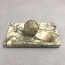 Load image into Gallery viewer, Vintage Marble Desk Pen Ink Blotter (5")
