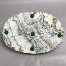Load image into Gallery viewer, Vintage Solid Marble Double Inkwell &amp; Pen Rest Desk Organizer(12x9)
