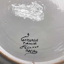 Load image into Gallery viewer, Pottery Hand Painted Large Wall Plate Made in Portugal (15")

