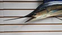 Load image into Gallery viewer, Blue Sailfish Wall Mount (~51") (As-Is)

