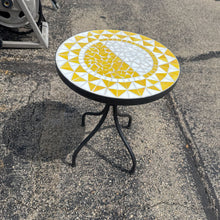 Load image into Gallery viewer, Tile Top Metal End Table (20x16x16)
