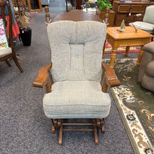 Load image into Gallery viewer, Oak Glider Chair (41x28x36)

