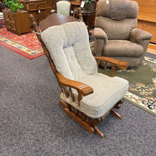 Load image into Gallery viewer, Oak Glider Chair (41x28x36)
