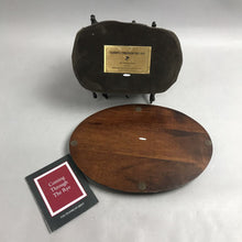 Load image into Gallery viewer, Franklin Mint Remington Coming Through the Rye Antique Bronze Figurine w/Wood Plaque (8")
