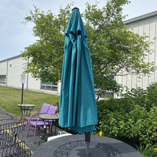 Load image into Gallery viewer, Green Patio Umbrella AS-IS
