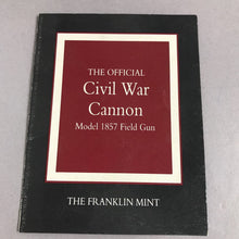 Load image into Gallery viewer, Official Civil War Cannon 1857 Field Gun 1991 Franklin Mint Desk Model (5x11x7)
