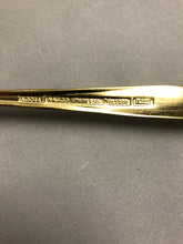 Load image into Gallery viewer, Vassar Nasco Stainless Steel Flatware Gold Tone Wheat Leaves 50 Pieces Serving for 8
