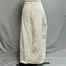 Load image into Gallery viewer, Eileen Fisher Tan Linen Pocket Maxi Skirt (XL)
