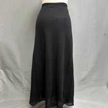 Load image into Gallery viewer, Eileen Fisher Black Rayon Linen Melange Maxi Skirt NWT (L)
