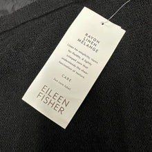 Load image into Gallery viewer, Eileen Fisher Black Rayon Linen Melange Maxi Skirt NWT (L)
