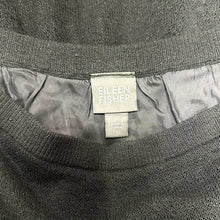 Load image into Gallery viewer, Eileen Fisher Black Rayon Linen Melange Maxi Skirt NWT (L)

