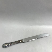 Load image into Gallery viewer, Inossidaile Bread Knife with 800 Silver Handle (12")
