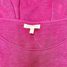 Load image into Gallery viewer, Eileen Fisher Fuschia Linen Knit Dolman Sleeve Top (L)
