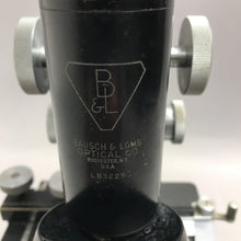 Load image into Gallery viewer, Antique Bausch &amp; Lomb Microscope LB3229 (14")
