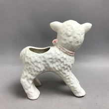 Load image into Gallery viewer, Vintage Ceramic Lamb Figurine Planter
