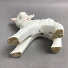 Load image into Gallery viewer, Vintage Ceramic Lamb Figurine Planter
