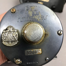 Load image into Gallery viewer, Vintage Abu GRAY Garcia Ambassadeur 5500C Bait Casting Fishing Reel (3")

