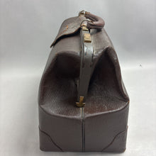 Load image into Gallery viewer, Antique Leather Doctor’s Bag Brown With Latches (12x17x9)
