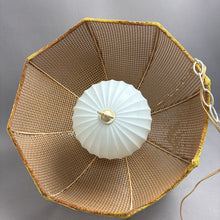 Load image into Gallery viewer, Hanging Swag Light Lamp Pendant Wicker Rattan Shade (15x18)
