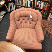 Load image into Gallery viewer, Salmon Upholstered Arm Chari (30x24x32)
