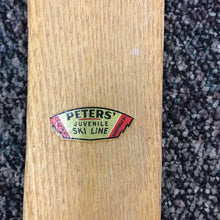 Load image into Gallery viewer, Vintage Peters Wood Juvenile Skis (47")
