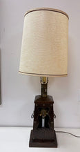 Load image into Gallery viewer, Early American Style Wood Candle Table Lamp (39")
