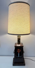 Load image into Gallery viewer, Early American Style Wood Candle Table Lamp (39")
