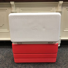 Load image into Gallery viewer, Vintage Igloo Coca-Cola Red Cooler Ice Chest (14x24x14)
