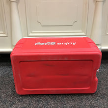 Load image into Gallery viewer, Vintage Igloo Coca-Cola Red Cooler Ice Chest (14x24x14)
