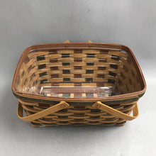 Load image into Gallery viewer, Longaberger Medium Market Basket Signature Weave Protector 2010 (7x14x10)

