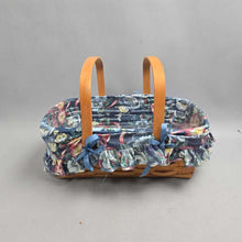 Load image into Gallery viewer, Longaberger Basket w/ Liner &amp; Protector (~6x15x10)
