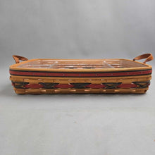 Load image into Gallery viewer, Longaberger 2000 Hostess Serving Tray w/ Insert (4x19.5x14) (As-Is)
