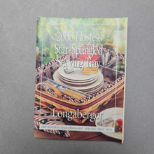 Load image into Gallery viewer, Longaberger 2000 Hostess Serving Tray w/ Insert (4x19.5x14) (As-Is)
