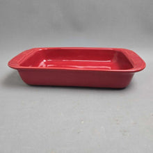 Load image into Gallery viewer, Longaberger Woven Traditions Paprika Red Baking Dish (~11x7)
