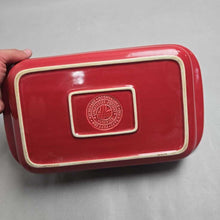 Load image into Gallery viewer, Longaberger Woven Traditions Paprika Red Baking Dish (~11x7)
