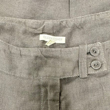 Load image into Gallery viewer, Eileen Fisher Dark Taupe Linen Wide Leg Pants (1X)
