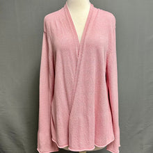 Load image into Gallery viewer, Eileen Fisher Baby Pink Silk Blend Knit Open Front Cardigan (1X)
