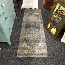 Load image into Gallery viewer, Multi Color Distressed Oriental Design Runner Rug (72x24)

