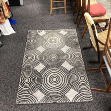 Load image into Gallery viewer, Multi Color Rug w/ Geometric Circles Design (64x42)
