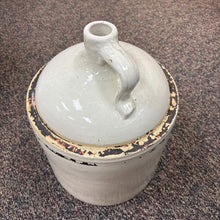 Load image into Gallery viewer, Antique 5 Gallon Blue Ribbon Pottery Jug, Buckeye Pottery Co. Macomb, Illinois (As Is)
