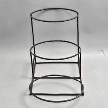 Load image into Gallery viewer, Three-Tier Metal Basket Display Stand (9.5x8.25x19)
