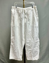 Load image into Gallery viewer, Fresh Produce White Cotton Wide Leg Cropped Pants (M)
